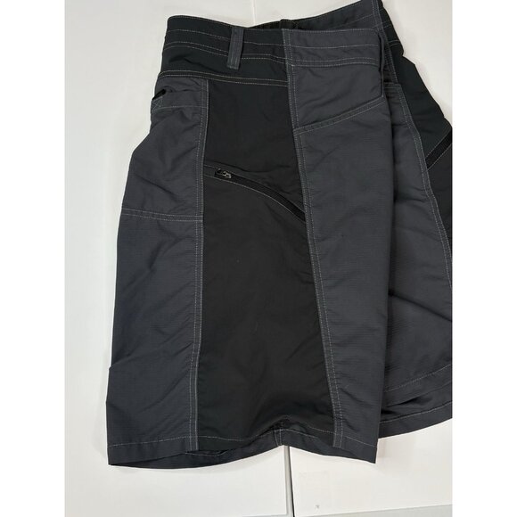 Kuhl Mutiny River Shorts Men’s 36 10” Inseam Grey Black Outdoor Technical - Picture 6 of 12